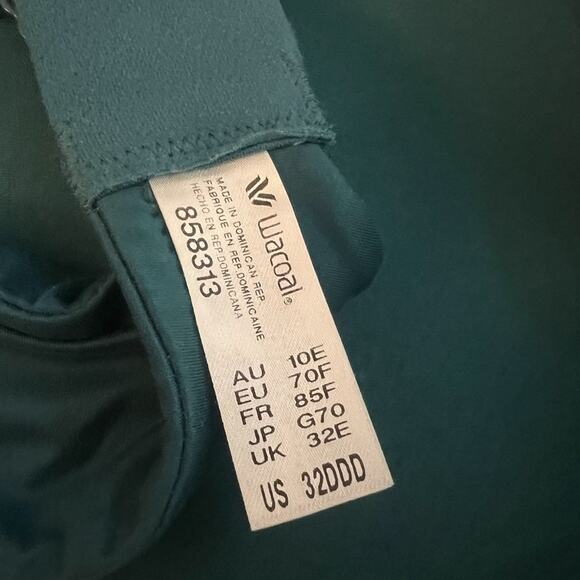 NWOT Wacoal Women’s Perfect Primer Push-Up Bra 858313 – Sz 32DDD - Picture 4 of 4